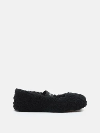 Ballerine in montone nero
