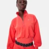 Felpa da tuta rossa Adidas X Moon Boot
