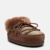 Moon Boot X Guest in Residence: Mules Evx Chalet in finta pelliccia color cacao Moon Boot X Guest in Residence: Mules Evx Chalet in finta pelliccia color cacao