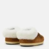 Mules in pelle scamosciata marrone Evx Mules in pelle scamosciata marrone Evx
