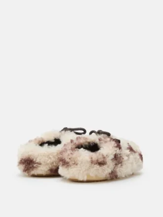 Mules ricci Evx con stampa bovina