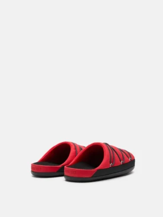 Pantofola morbida rossa