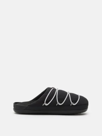 Pantofole morbide nere