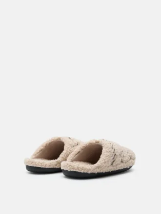 Pantofole Teddy Beige