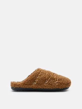 Pantofole Teddy marroni