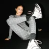 Sneakers basse Adidas X Moon Boot Ultraboost 1.0 in argento opaco Sneakers basse Adidas X Moon Boot Ultraboost 1.0 in argento opaco