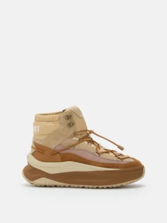 Sneakers Moon247 Brown Xlace Mid