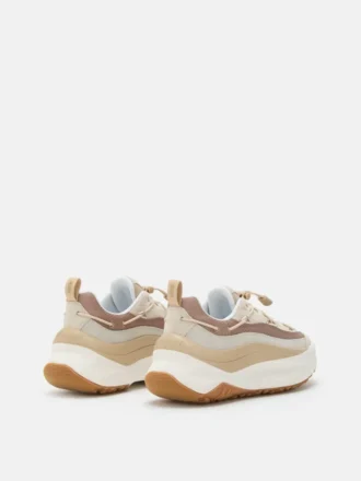 Sneakers Moon247 Xlace bianco sporco e tortora