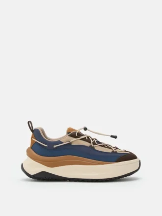 Sneakers Moon247 Xlace blu navy e marroni