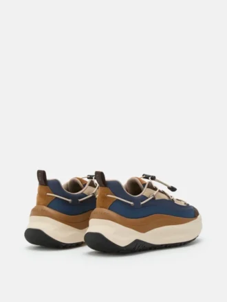 Sneakers Moon247 Xlace blu navy e marroni
