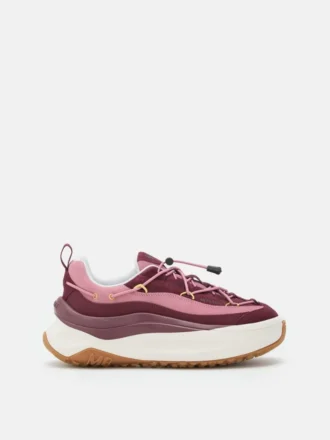 Sneakers Moon247 Xlace bordeaux e rosa