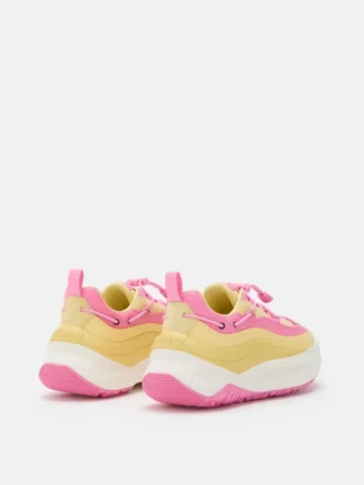 Sneakers Moon247 Xlace Gialle e Rosa