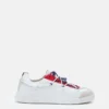 Sneakers Moonlight bianche, blu e rosse Sneakers Moonlight bianche, blu e rosse