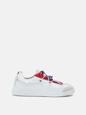 Sneakers Moonlight bianche, blu e rosse