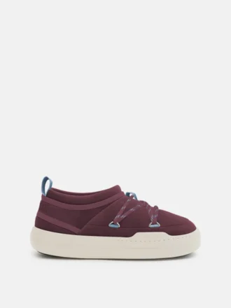 Sneakers Park Icon in pelle scamosciata bordeaux