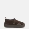 Sneakers Park Icon in pelle scamosciata marrone scuro