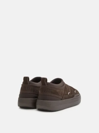 Sneakers Park Icon in pelle scamosciata marrone scuro