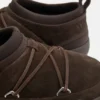 Sneakers Park Icon in pelle scamosciata marrone scuro