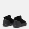 Stivaletti bassi in pelle scamosciata Mezzaluna Black Stivaletti bassi in pelle scamosciata Mezzaluna Black