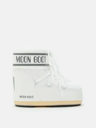 Stivaletti Icon Low in nylon bianco