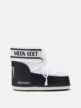 Stivaletti Icon Low in nylon bianco