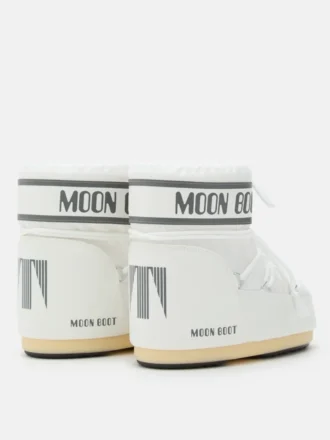 Stivaletti Icon Low in nylon bianco