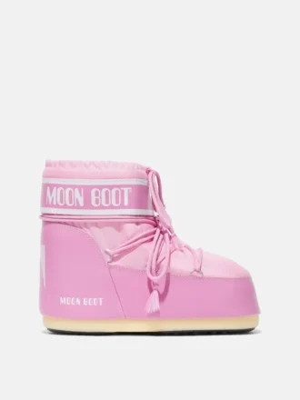 Stivaletti Icon Low in nylon rosa