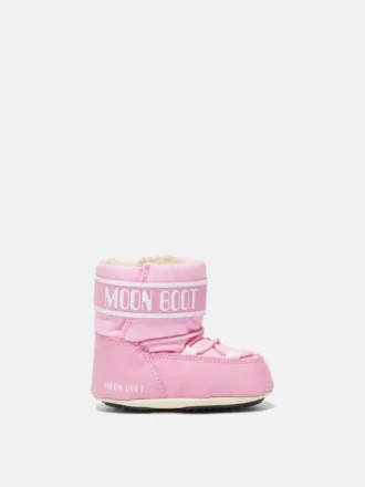 Stivali Crib in nylon rosa