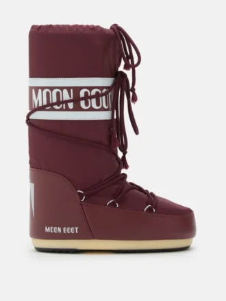 Stivali Icon in nylon bordeaux