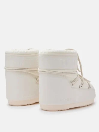 Stivali Icon Low in gomma color crema