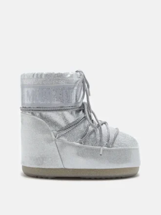 Stivali Icon Low Silver Glitter