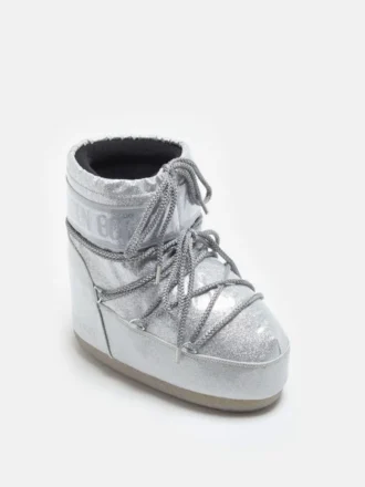 Stivali Icon Low Silver Glitter