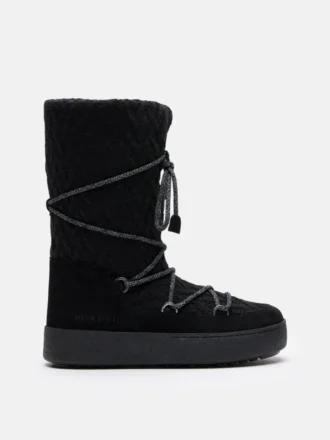 Stivali in maglia neri Ltrack Moon Boot X Guest in Residence Stivali in maglia neri Ltrack Moon Boot X Guest in Residence