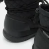 Stivali Mezzaluna Mid Black Quilted