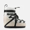 Stivali Moon Boot X Moncler Grenoble Icon Low bianchi
