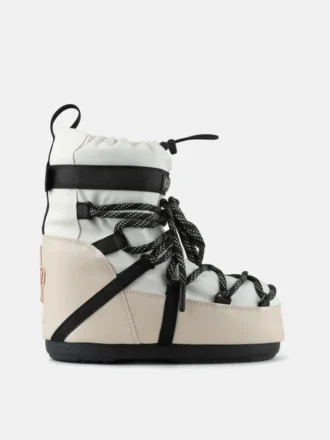 Stivali Moon Boot X Moncler Grenoble Icon Low bianchi