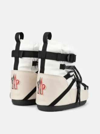 Stivali Moon Boot X Moncler Grenoble Icon Low bianchi