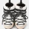 Stivali Moon Boot X Moncler Grenoble Icon Low bianchi