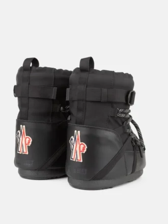 Stivali Moon Boot X Moncler Grenoble Icon Low neri