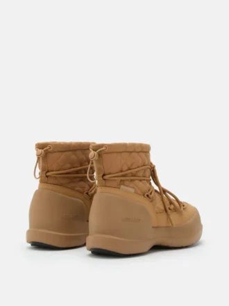 Stivali trapuntati Mezzaluna Mid Camel
